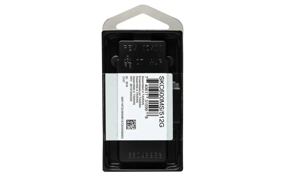 Kingston Flash 512G SSD KC600 SATA3 mSATA