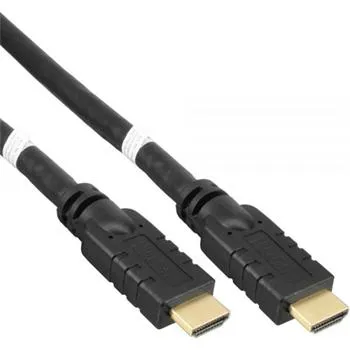 PremiumCord HDMI High Speed with Ether.4K@60Hz kabel se zesilovačem,15m, 3x stín