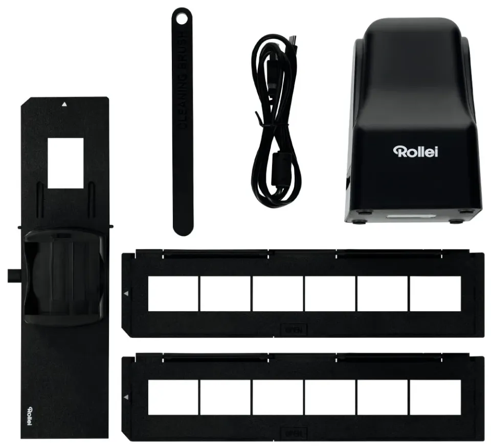 ROLLEI skener DF-S 180/ Negativy/ 18Mpx/ až 3600dpi/ LCD/ USB-C