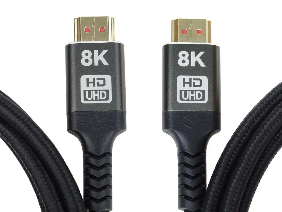PremiumCord ULTRA HDMI 2.1 High Speed + Ethernet kabel 8K@60Hz,zlacené 1,5m