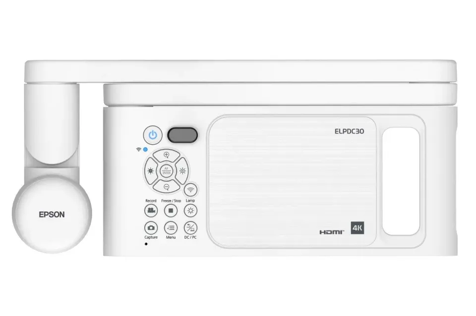 EPSON Vizualizér pro vzdělávání ELPDC30 - 4K UHD/A3/HDMI/10x optický zoom
