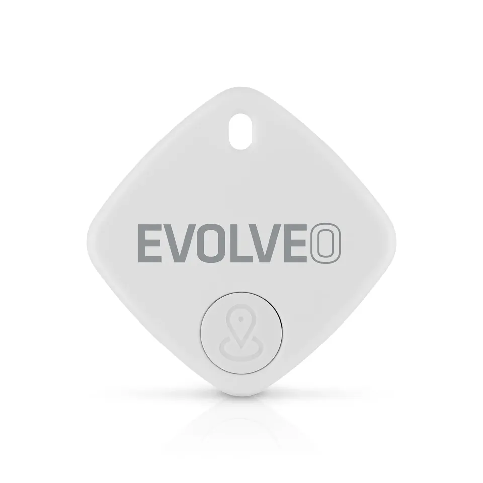EVOLVEO TrackTag, Bluetooth lokátor s Apple Find My, bílý