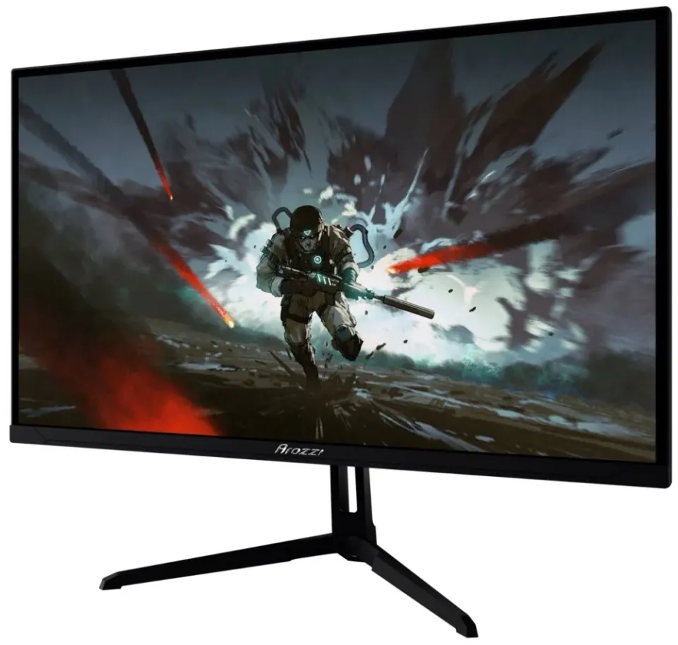 AROZZI NOVA herní monitor 24,5" 25T1K400 Black/ LED/ IPS/ 1920x1080/ 400Hz/ 1000:1/ 1ms/ 2xHDMI/ 2xDP/ černý