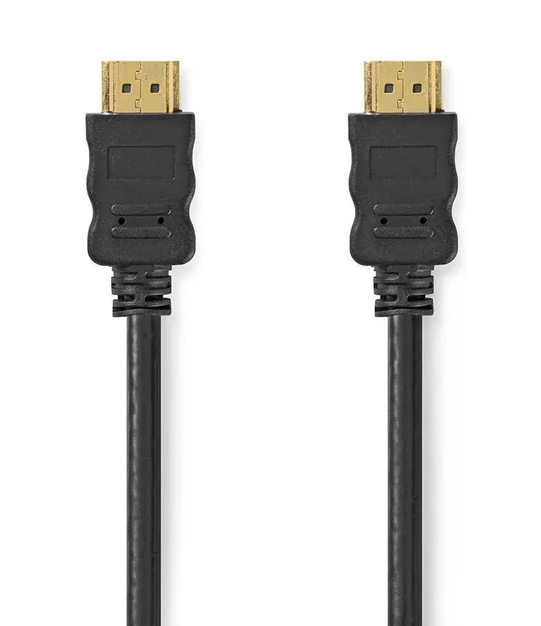 NEDIS High Speed HDMI 2.0 kabel s ethernetem/ 4K@60Hz/ zlacené konektory HDMI-HDMI/ černý/ bulk/ 20m