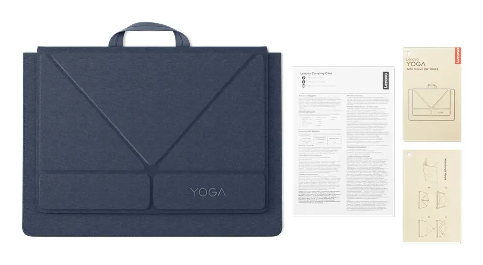 Lenovo Yoga 16" Tote Sleeve = pouzdro na 16" Lenovo Yoga notebooky v modré barvě