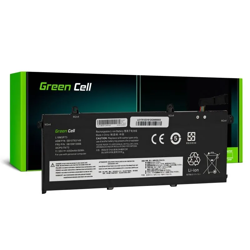 Green Cell L18C3P71 L18C3P72 L18L3P73 L18M3P73 L18M3P74 Battery for Lenovo Think