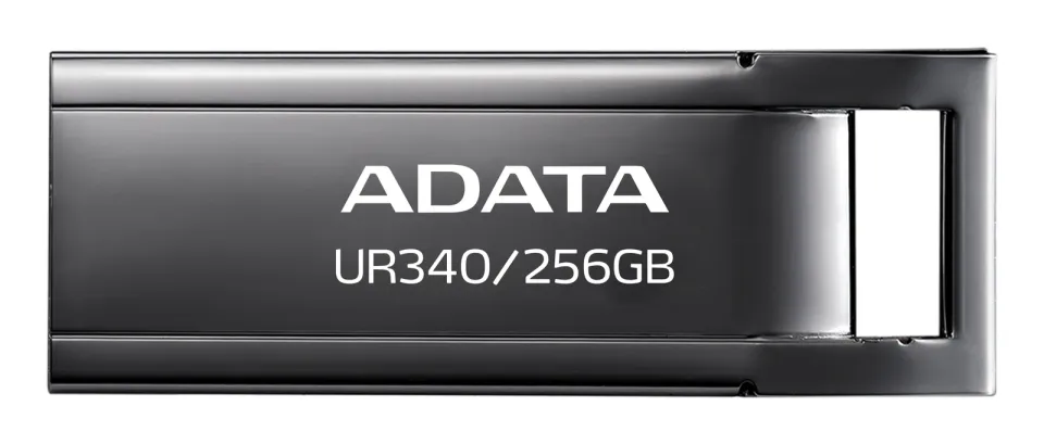 ADATA Flash Disk 256GB UR340, USB 3.2, černá