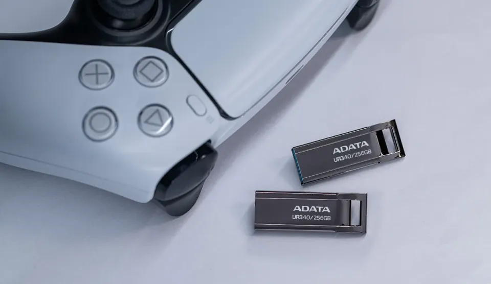 ADATA Flash Disk 256GB UR340, USB 3.2, černá