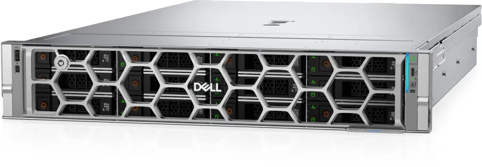 Dell server PowerEdge R570 6507P/32GB/1x960 SSD/16x2,5"/H965i/3NBD Basic/2x 1100W