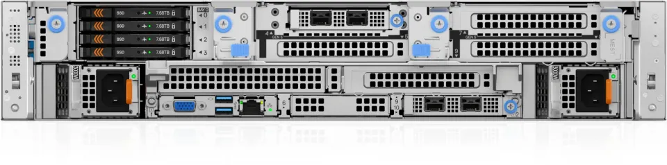 Dell server PowerEdge R570 6507P/32GB/1x960 SSD/16x2,5"/H965i/3NBD Basic/2x 1100W