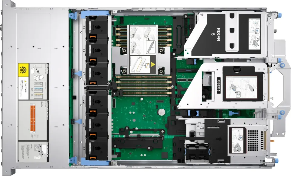 Dell server PowerEdge R570 6507P/32GB/1x960 SSD/16x2,5"/H965i/3NBD Basic/2x 1100W