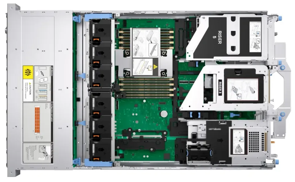 Dell server PowerEdge R570 6507P/32GB/1x960 SSD/16x2,5"/H965i/3NBD Basic/2x 1100W