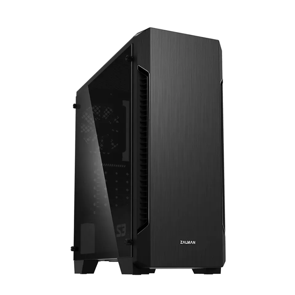Zalman skříň S3 TG / Middle tower / ATX / USB 3.0 / USB 2.0 / temperované sklo