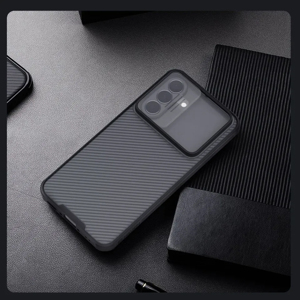 Nillkin CamShield PRO Zadní Kryt pro Samsung Galaxy A37 Transparent Black