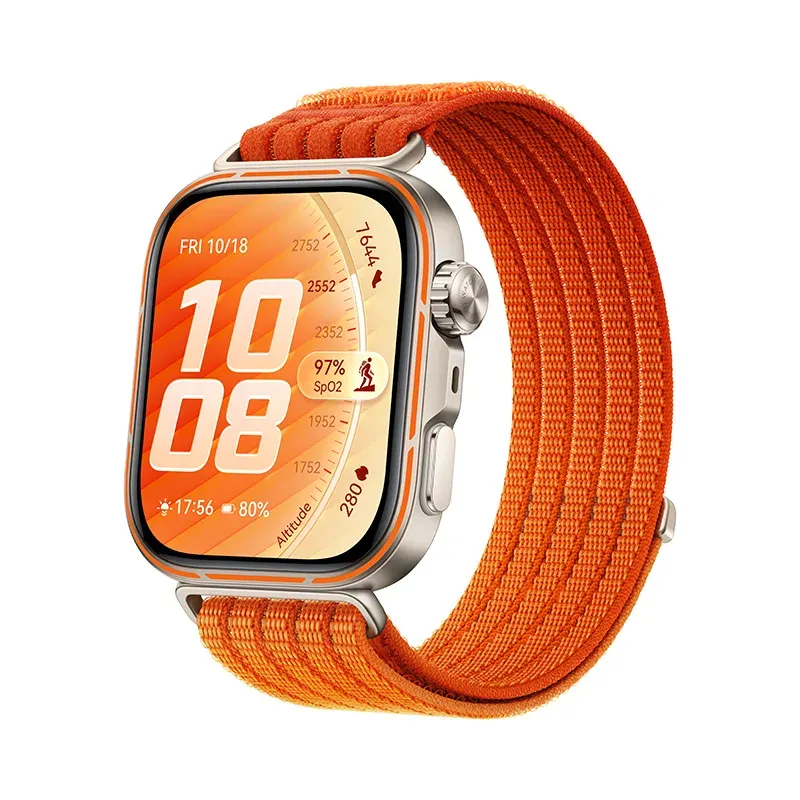 Huawei Watch Fit 5 Pro/Sport Band/Gradient Oranžová