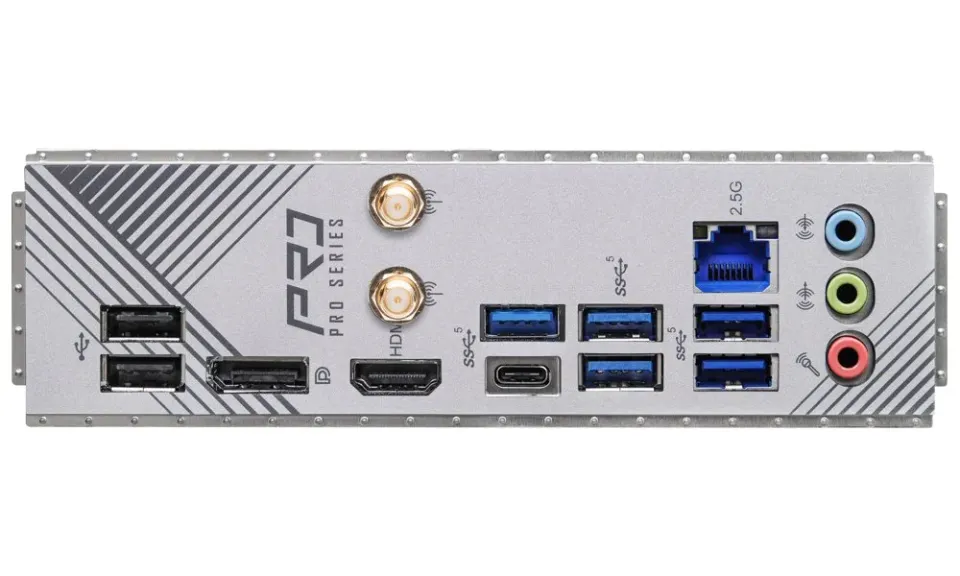 OPRAVENÉ - ASRock B760 PRO RS/D4 WIFI / Intel B760 / LGA1700 / 4x DDR4 / 3x M.2 / HDMI / DP / USB-C / WiFi / ATX