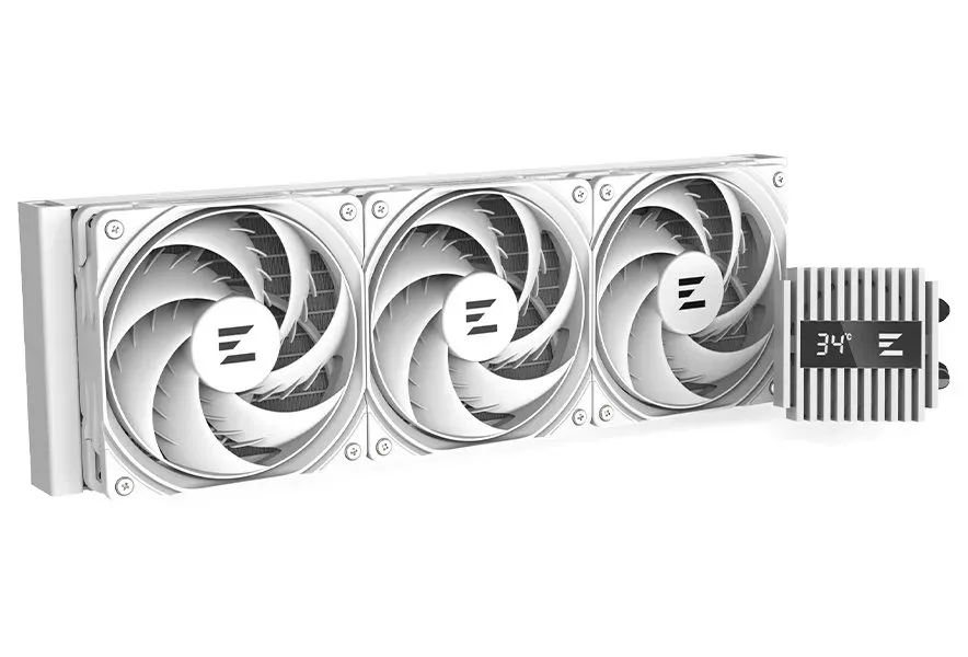 Zalman vodní chladič ALPHA2 A36 White / 3 x 120 mm / PWM / ARGB / bílý
