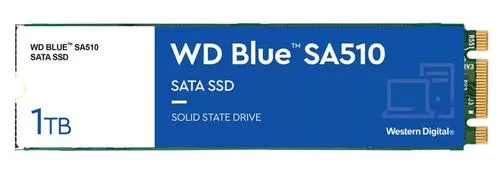 WDC BLUE SA510 SSD WDS100T3B0B 1TB M.2 2280 3D NAND SATA (560/520MB/s, 90000/82000 IOPs, SSD, 3D NAND)