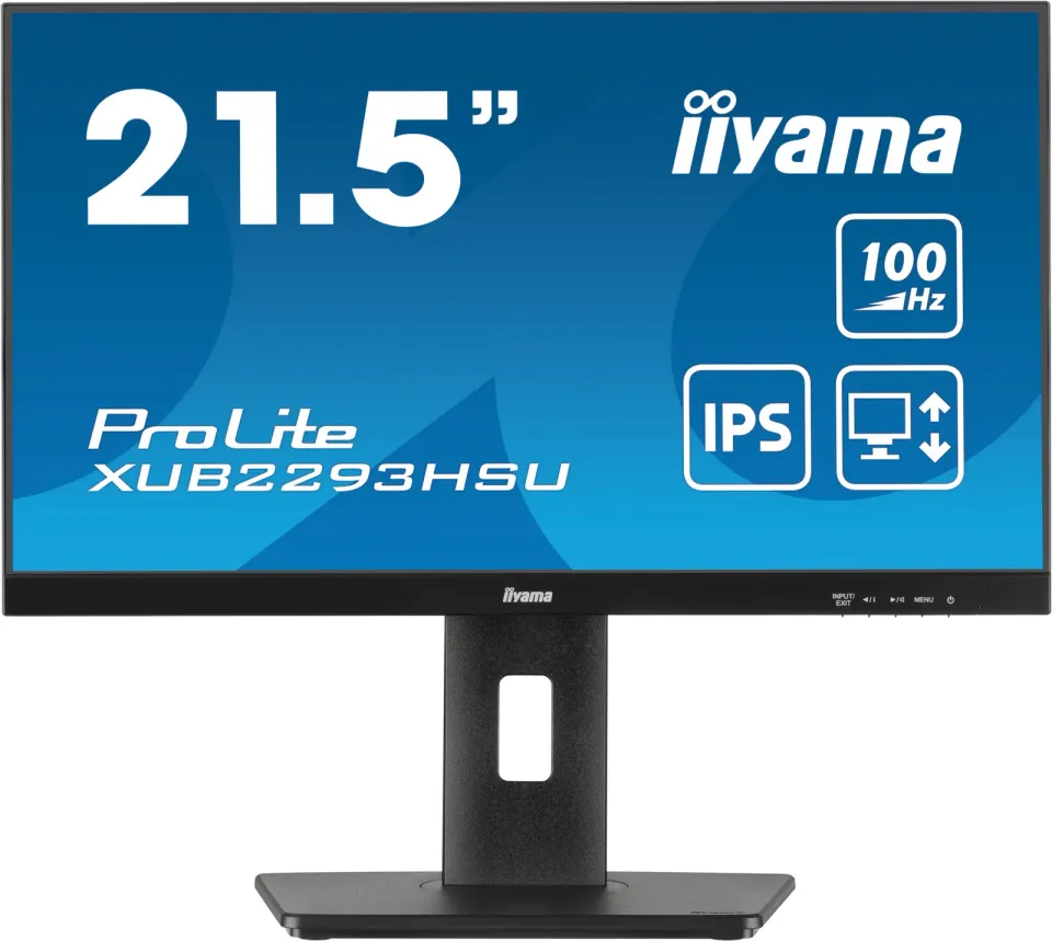 iiyama ProLite/XUB2293HSU-B7/21,5"/IPS/FHD/100Hz/1ms/Black/3R
