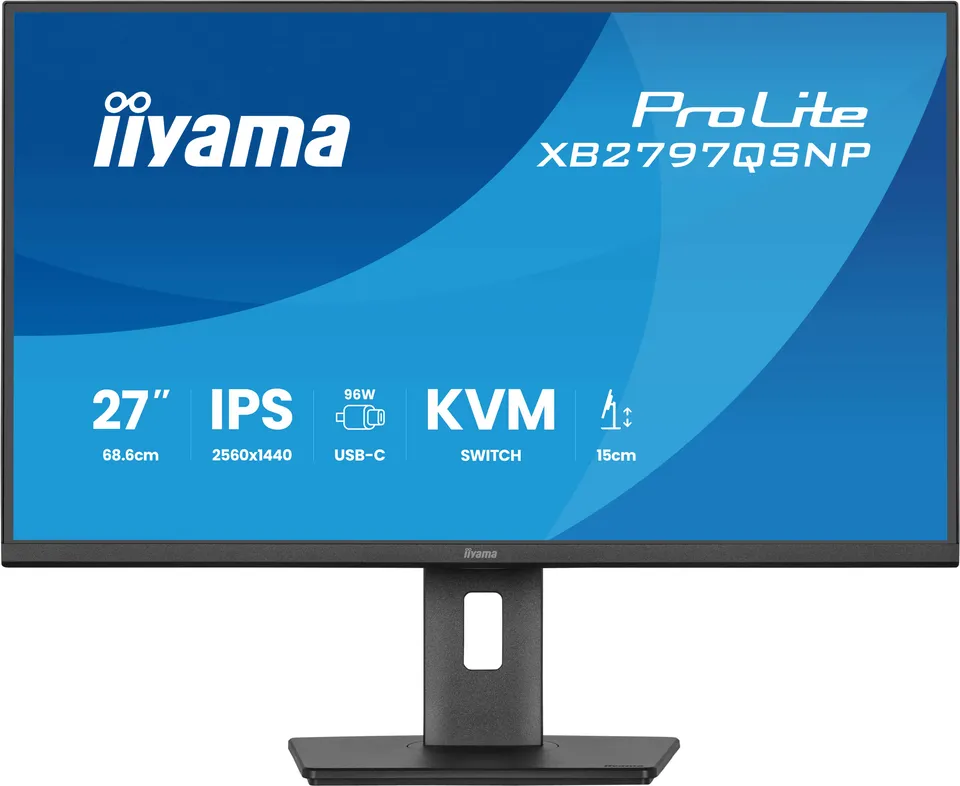 iiyama ProLite/XB2797QSNP-B1/27"/IPS/QHD/75Hz/1ms/Černá/5R