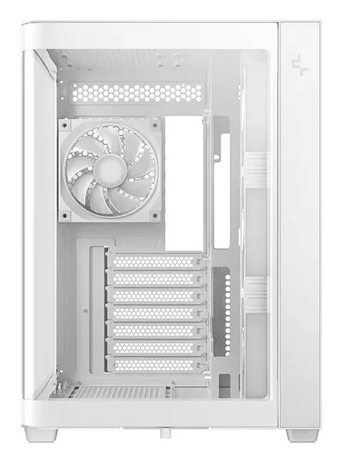DEEPCOOL Case CG530U 4F WH, ATX, Průhledná bočnice, 4x120mm ARGB Fan, bílá