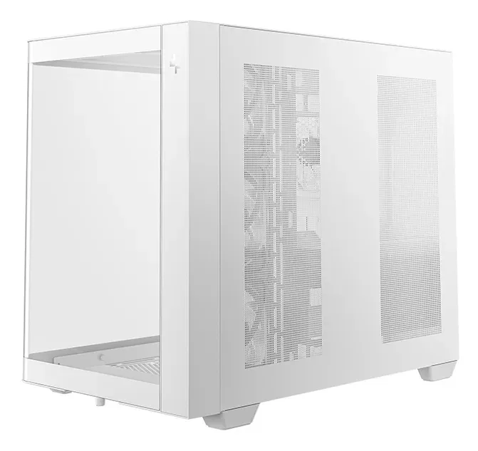 DEEPCOOL Case CG530U 4F WH, ATX, Průhledná bočnice, 4x120mm ARGB Fan, bílá
