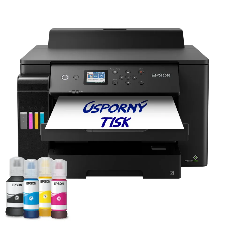 EPSON L11160 ECOTANK - A3+/25ppm/USB/Ethernet/Wi-Fi Direct/LCD displej/Duplex