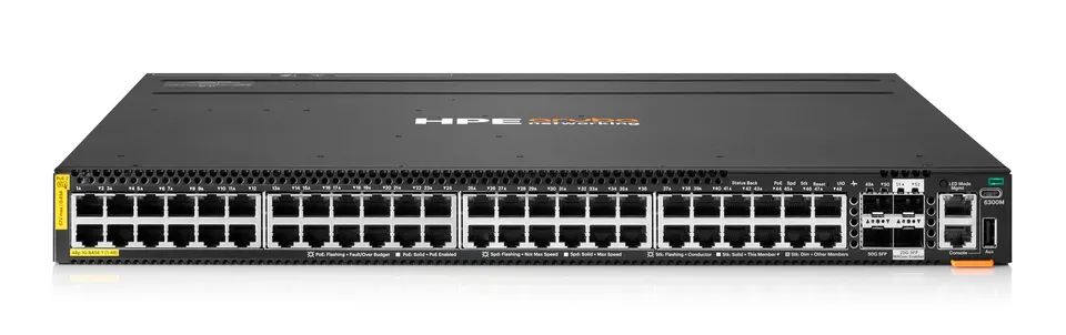 HPE NW CX6300M 48G CL8 2L 2Y Sw