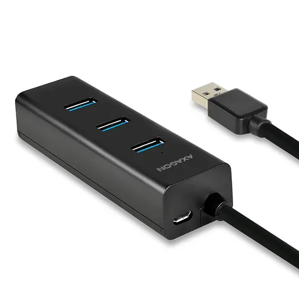 AXAGON HUE-S2B, 4x USB3.0 CHARGING hub, micro USB nap. konektor