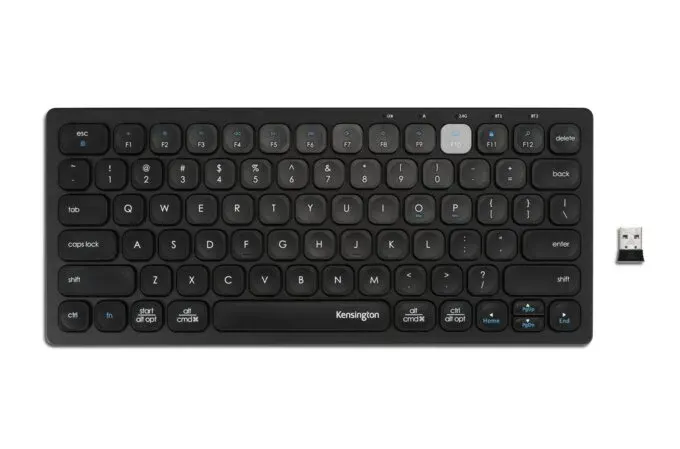 Kensington Dual Wireless Compact Keyboard bezdrátová klávesnice - WW