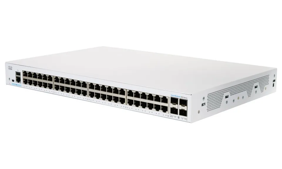 Cisco switch CBS250-48T-4G (48xGbE,4xSFP)