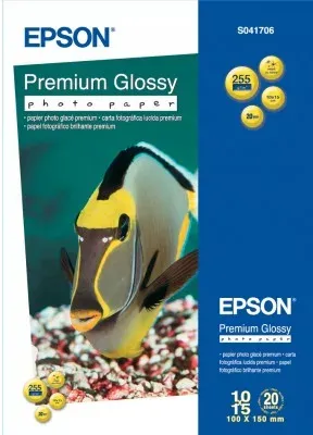 EPSON Paper Premium Glossy Photo 10x15,255g(20lis)