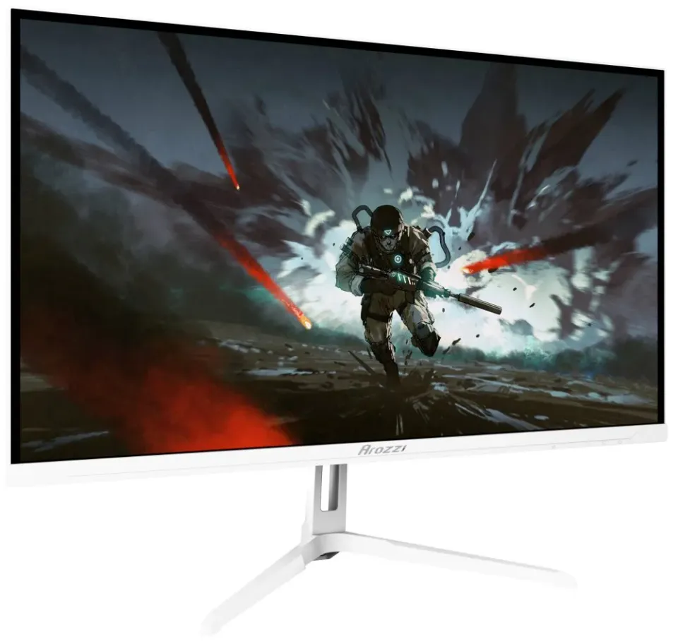 AROZZI NOVA herní monitor 24,5" 25T1K400 White/ LED/ IPS/ 1920x1080/ 400Hz/ 1000:1/ 1ms/ 2xHDMI/ 2xDP/ bílý