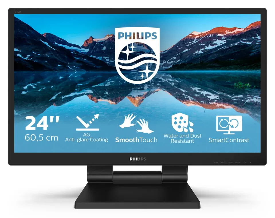 Philips LCD 242B9TL 23,8" 16:9 IPS Touch/1920x1080@60Hz/5ms/250cd/VGA/DVI/HDMI/D