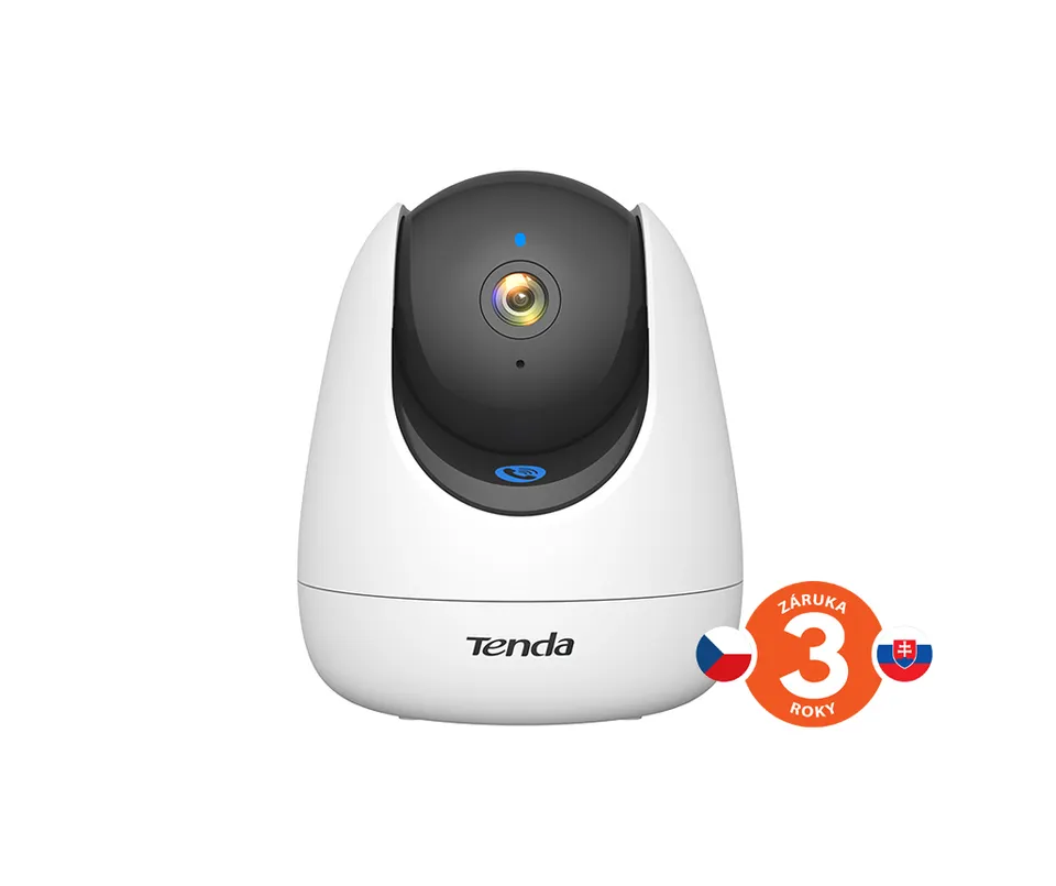 Tenda RP7v2 Security 5MP WiFi 6 otočná kamera, noční vidění, OnViF, Alexa, LAN port, CZ aplikace