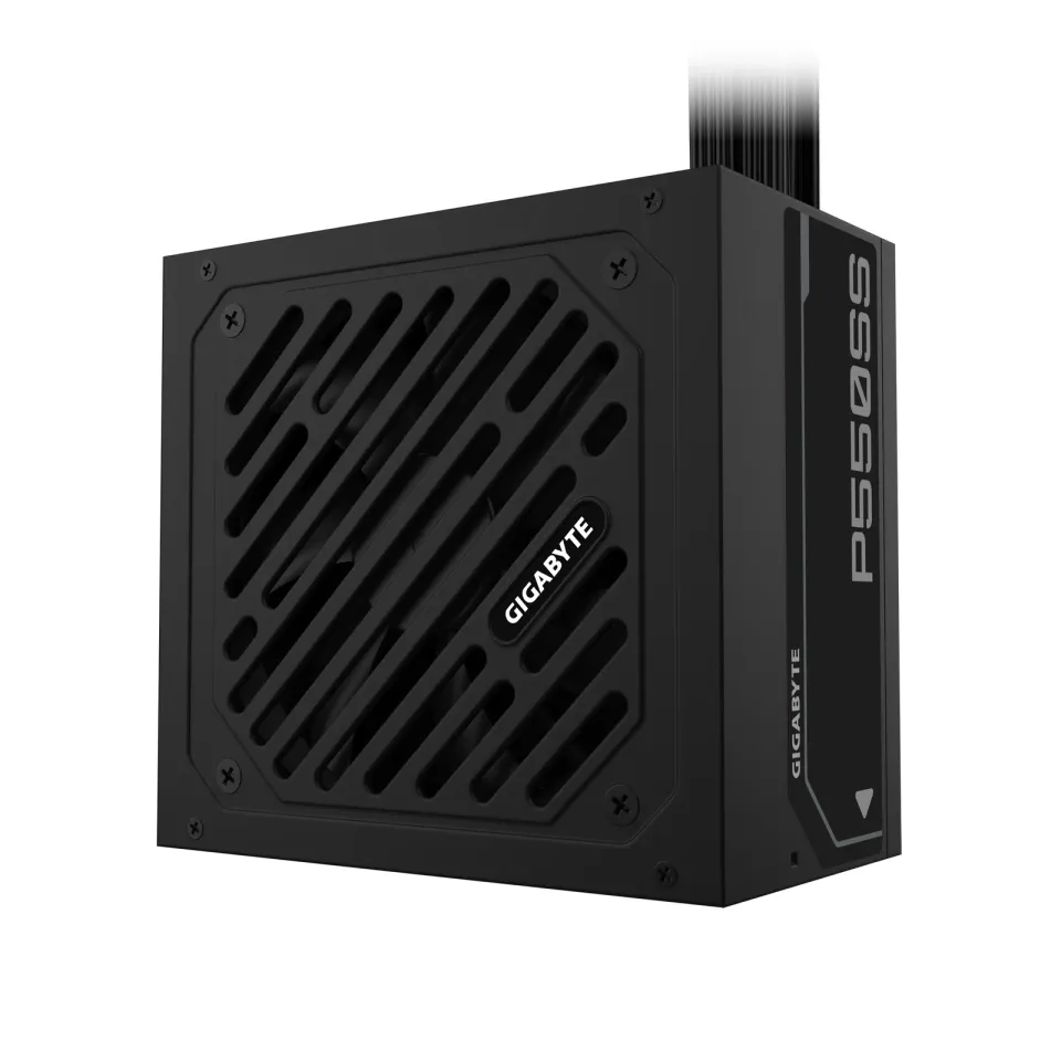GIGABYTE zdroj P550SS, 550W, 80+ Silver, 120mm, ATX 3.0, černá
