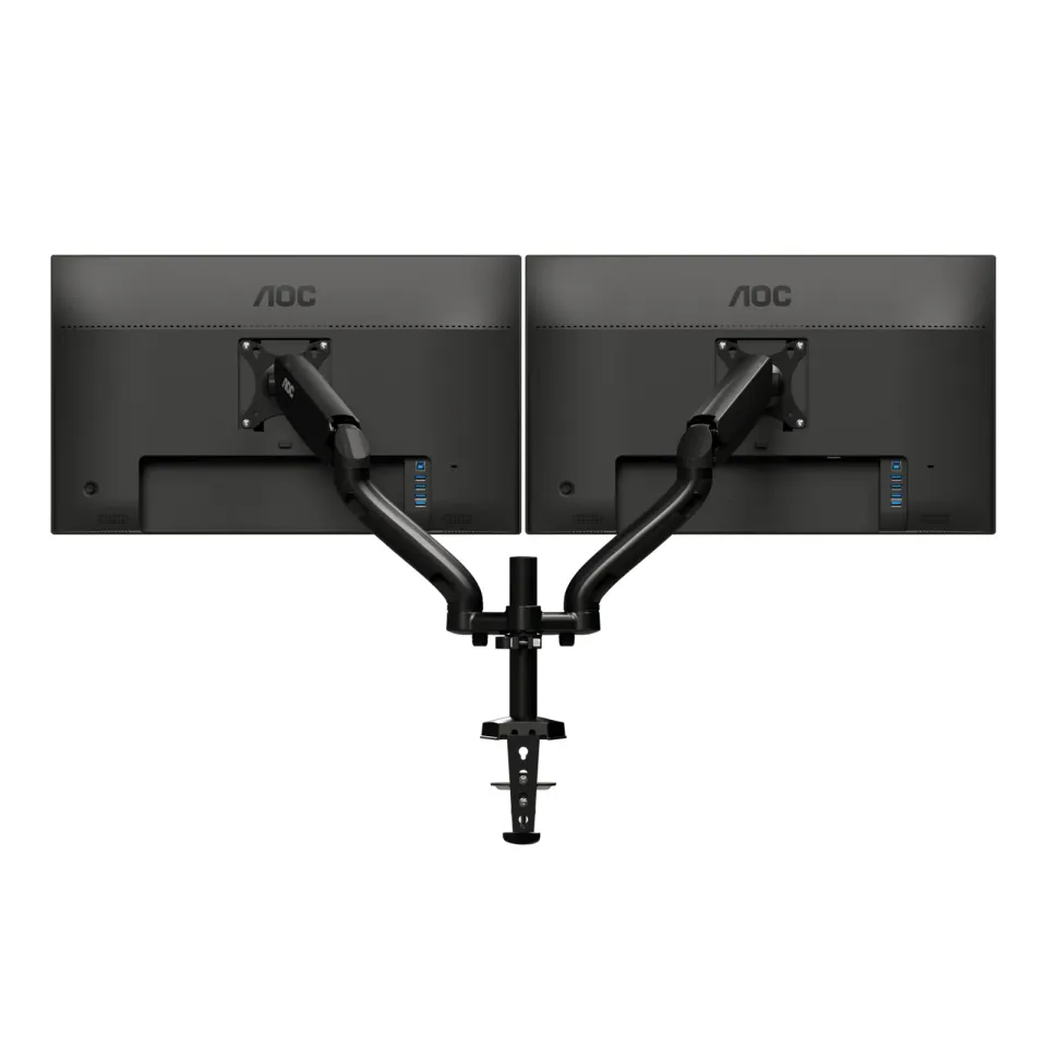 AOC AD110D0 Monitor Dual arm 13-27" (2x monitor s VESA 75x75 a 100x100mm)