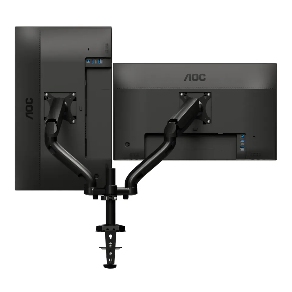 AOC AD110D0 Monitor Dual arm 13-27" (2x monitor s VESA 75x75 a 100x100mm)