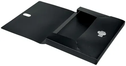 LEITZ Ekologický box na dokumenty RECYCLE, PP, černá