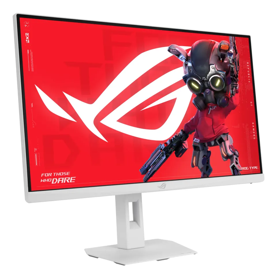 ASUS LCD 27" XG27ACMES-W ROG Strix, 2560x1440, 350nits, 255Hz, 1ms, HDR10, VESA, DP, HDMI, USB-C, White