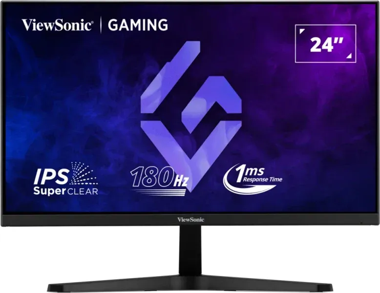 ViewSonic VX24G1-HD 24" 16:9 (23.8") 1920 x 1080 SuperClear® IPS, 180Hz, 1ms MPRT, 2 HDMI, DisplayPort, HDR10