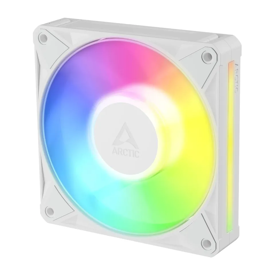 ARCTIC BioniX P12 A-RGB value pack (3ks) ventilátor – 120 mm, bílý