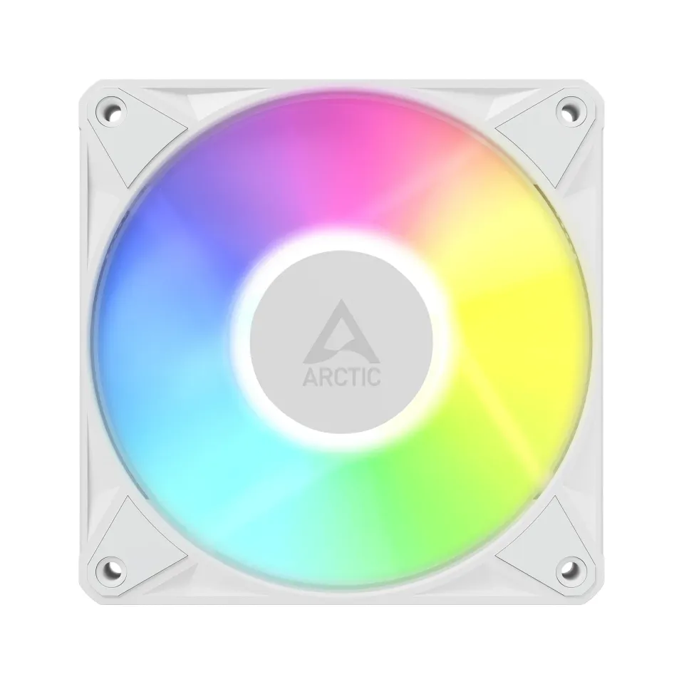 ARCTIC BioniX P12 A-RGB value pack (3ks) ventilátor – 120 mm, bílý