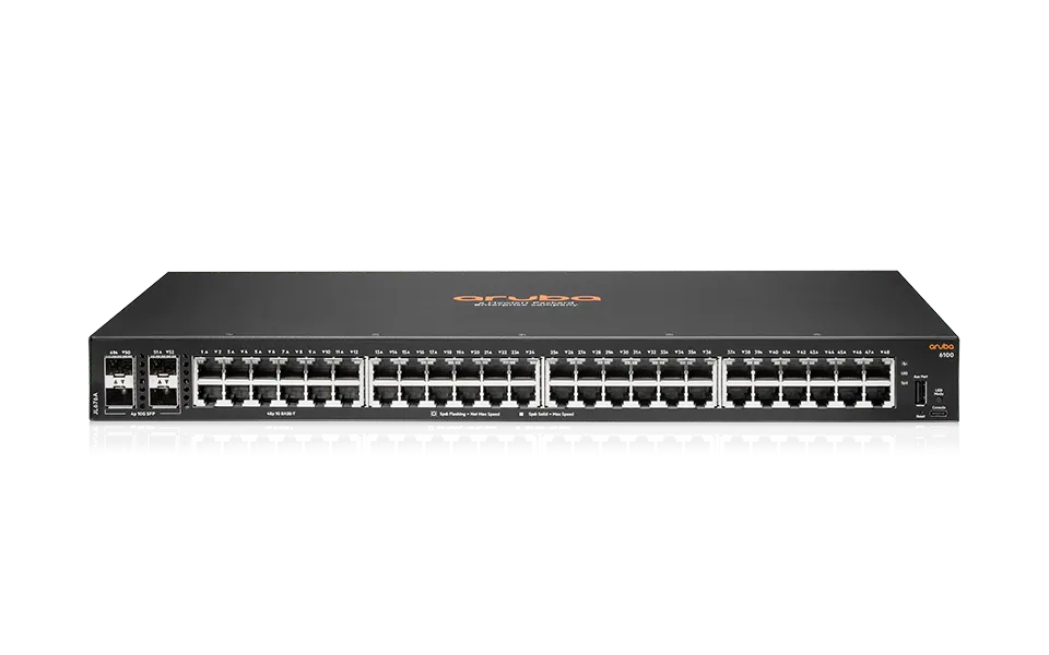Aruba 6100 48G 4SFP+ Switch