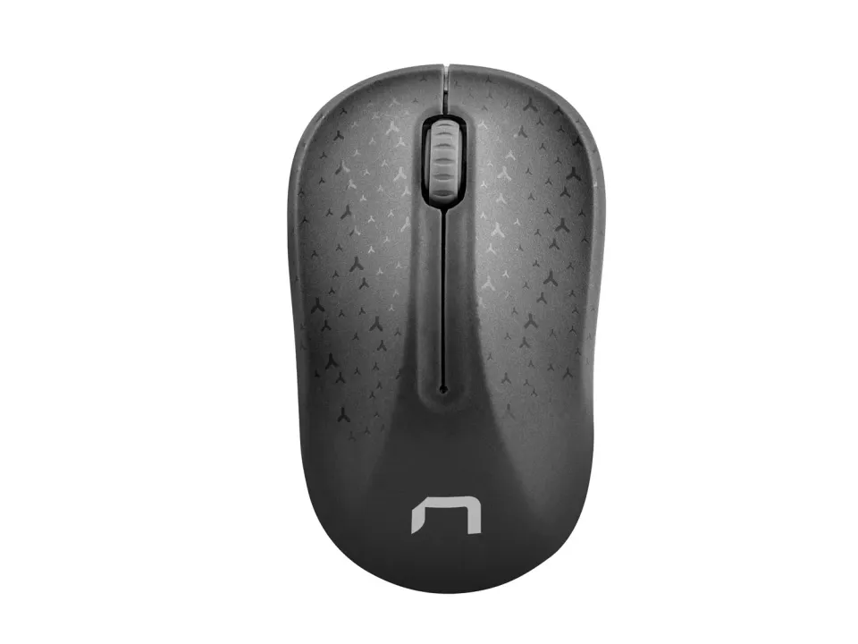 Natec optická myš TOUCAN/1600 DPI/Kancelářská/Optická/1 600 DPI/Bezdrátová USB/Černá