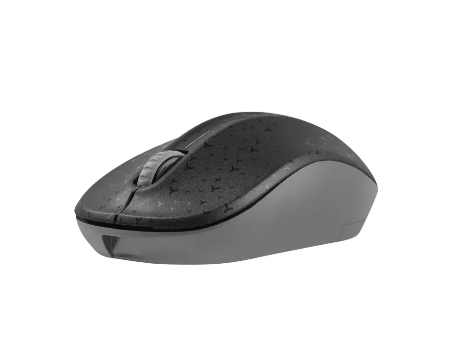 Natec optická myš TOUCAN/1600 DPI/Kancelářská/Optická/1 600 DPI/Bezdrátová USB/Černá