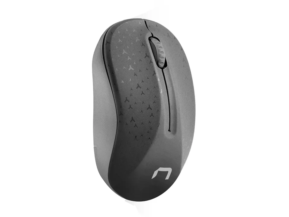 Natec optická myš TOUCAN/1600 DPI/Kancelářská/Optická/1 600 DPI/Bezdrátová USB/Černá (NMY-1650)