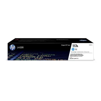 HP W2071A originální toner azurový č.117A cca 700 str. (cyan, pro HP 150a, 150nw, MFP 178nw, 179fnw, Jetintelligence )