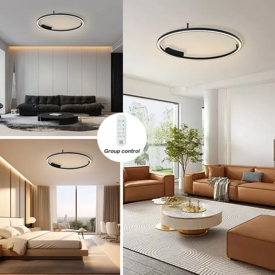 IMMAX NEO FINO SMART nástěnné + stropní svítidlo 80cm 55W 4285lm Zigbee 3,0 s DO, TUYA, černé