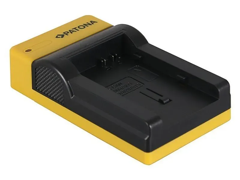 PATONA nabíječka pro digitální kameru Canon BP-808/820/827/828 slim, USB-C
